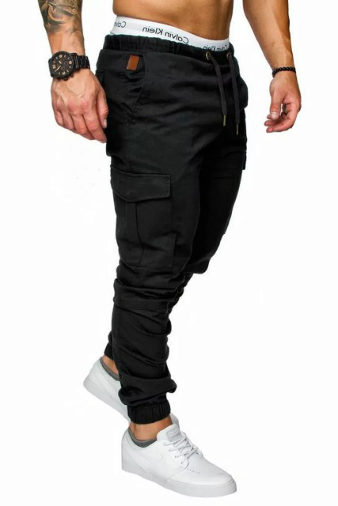 REPUBLIX Cargohose VINCE Herren Jogger Chino Hose Jeans günstig online kaufen