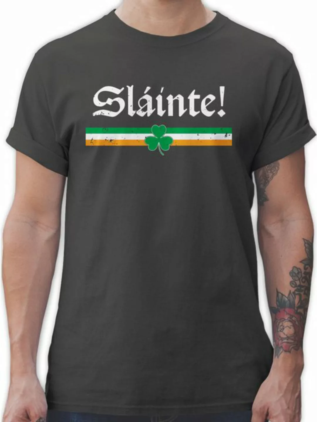 Shirtracer T-Shirt Slàinte Irish - Prost Auf Dein Wohl St. Patricks Day günstig online kaufen