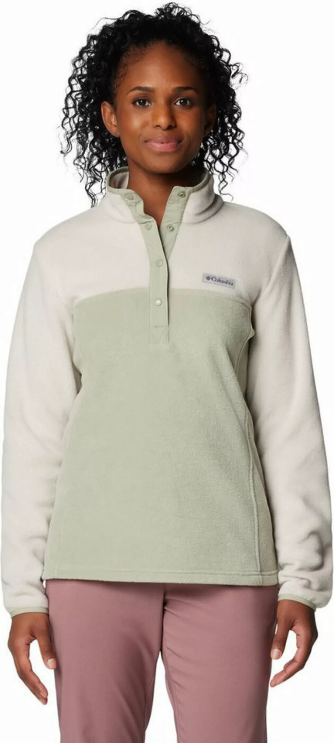 Columbia Rollkragenpullover Benton Springs 1/2 Snap Pull Over I Dark Stone, günstig online kaufen