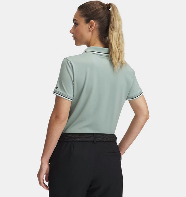 Under Armour® Poloshirt Under Armour Golfpolo Drive Rib Grün Damen günstig online kaufen