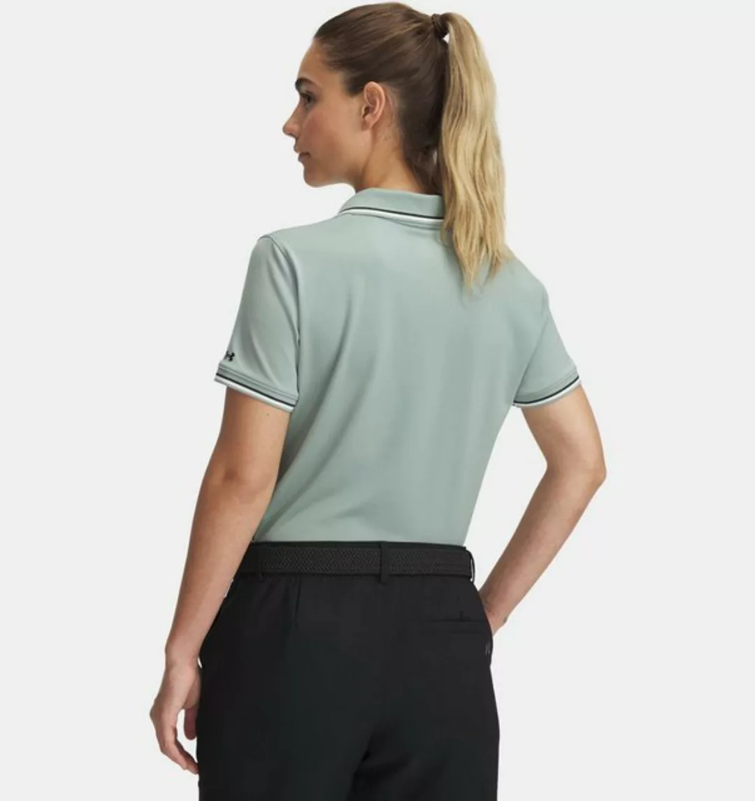 Under Armour® Poloshirt Under Armour Golfpolo Drive Rib Grün Damen günstig online kaufen