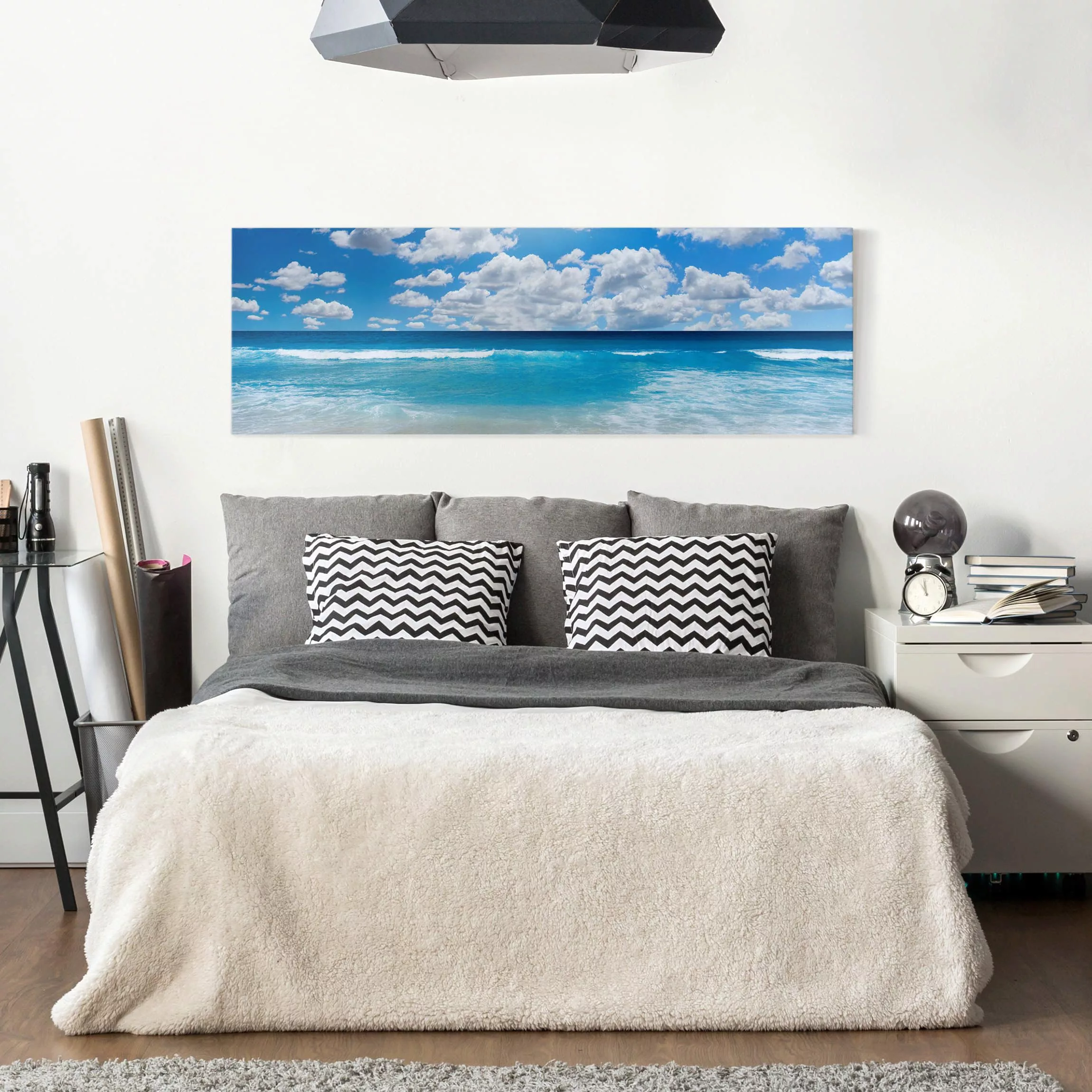 Leinwandbild - Panorama Touch of Paradise günstig online kaufen