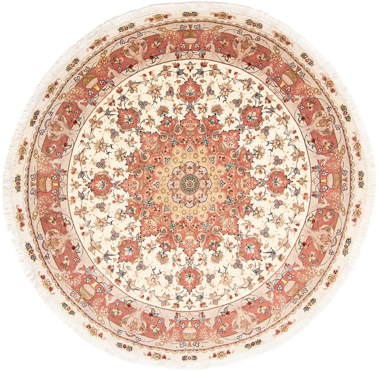 morgenland Orientteppich »Perser - Täbriz - Royal rund - 207 x 207 cm - bei günstig online kaufen