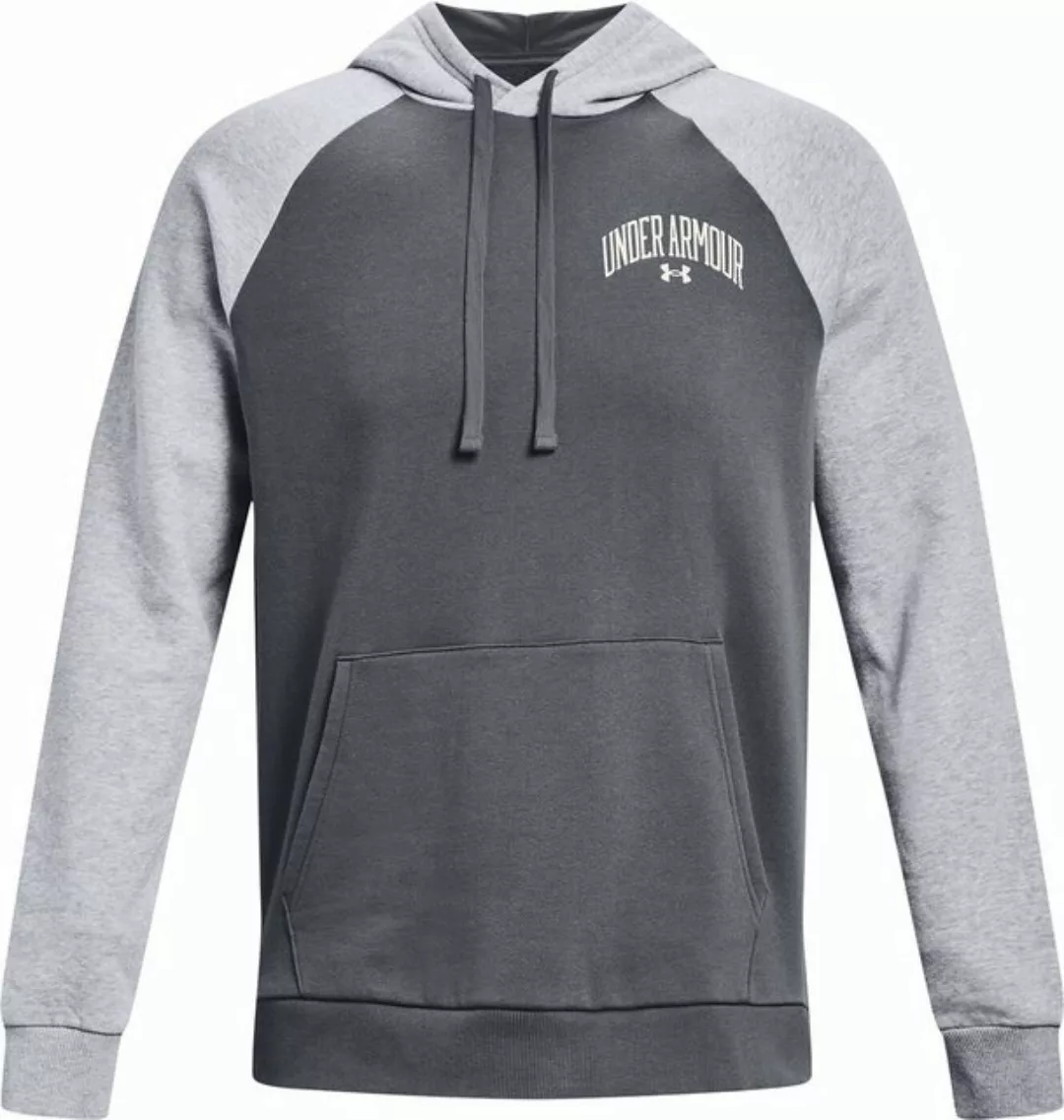 Under Armour® Hoodie UA RIVAL WM COLORBLOCK HD PITCH GRAY günstig online kaufen