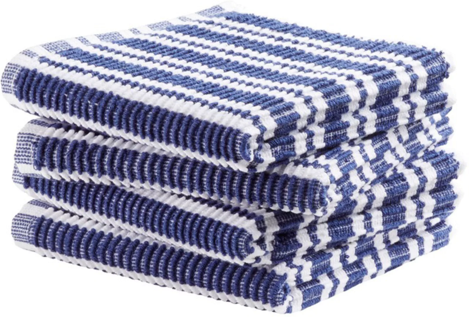 DDDDD Spültuch »Stripe, 30x30 cm, aus 100% Baumwolle«, (Set, 4 tlg.), mit l günstig online kaufen