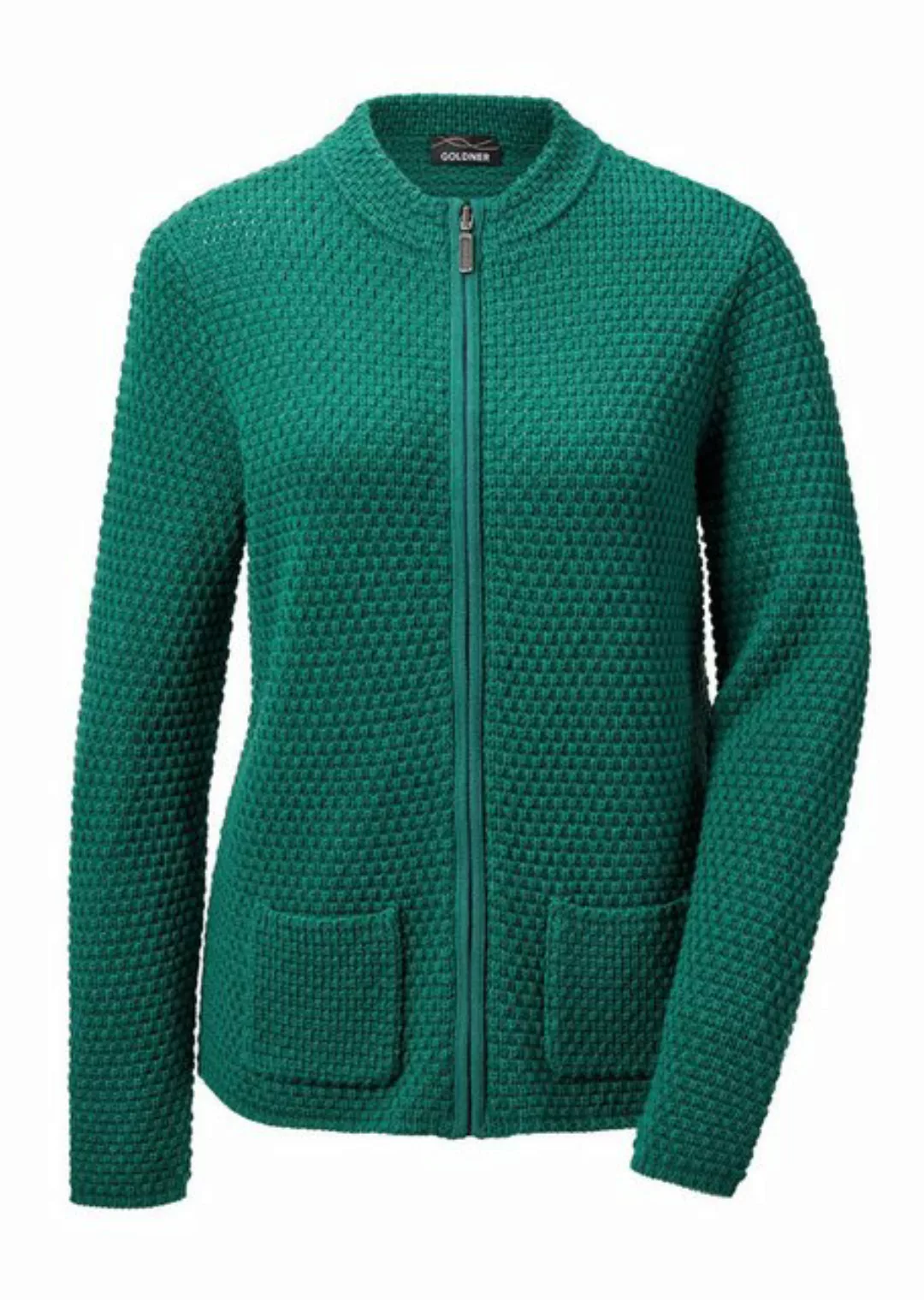 GOLDNER Strickjacke Kurzgröße: Strickjacke günstig online kaufen