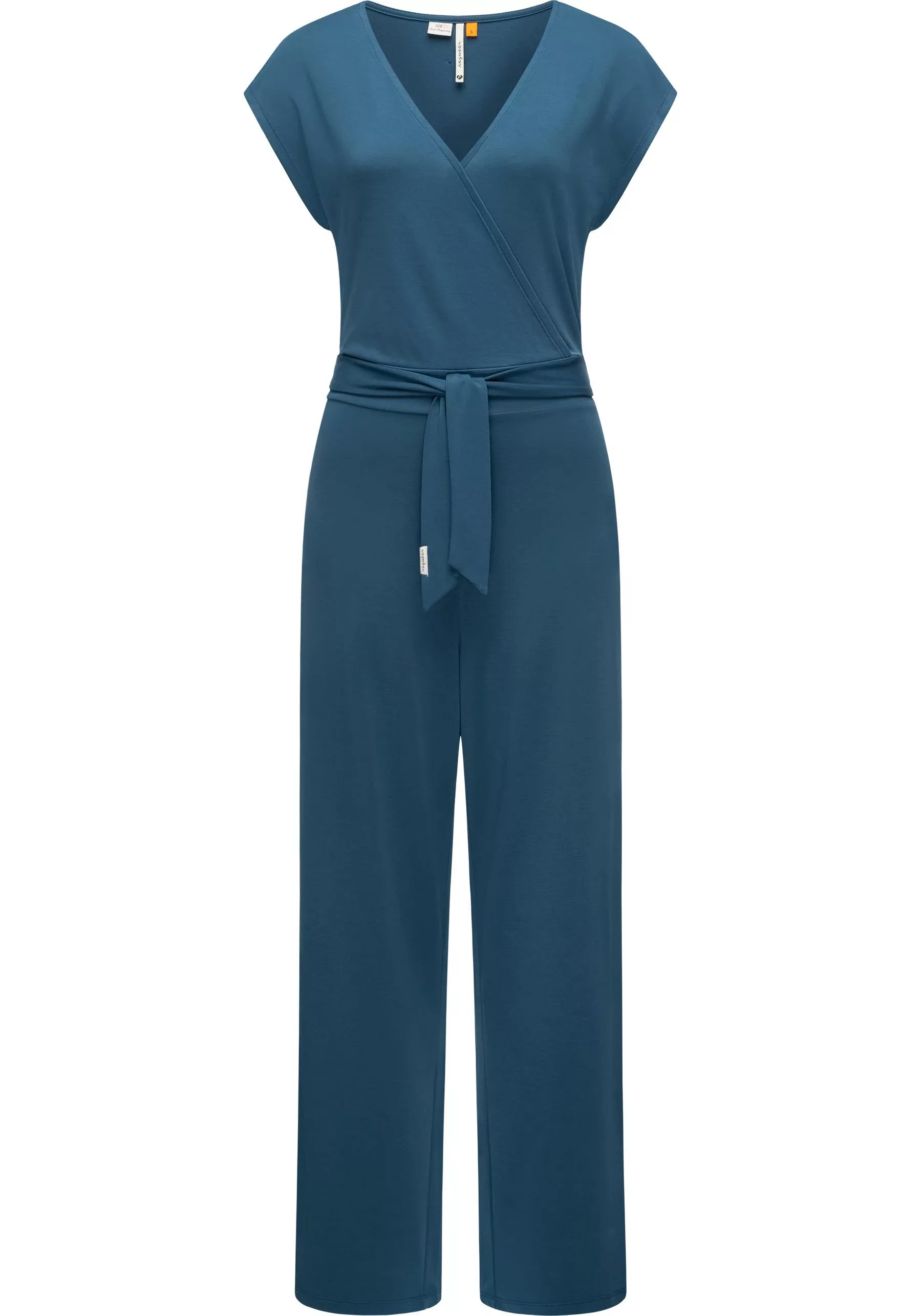 Ragwear Jumpsuit "Goldea", Langer Damen Overall mit Bindegürtel günstig online kaufen