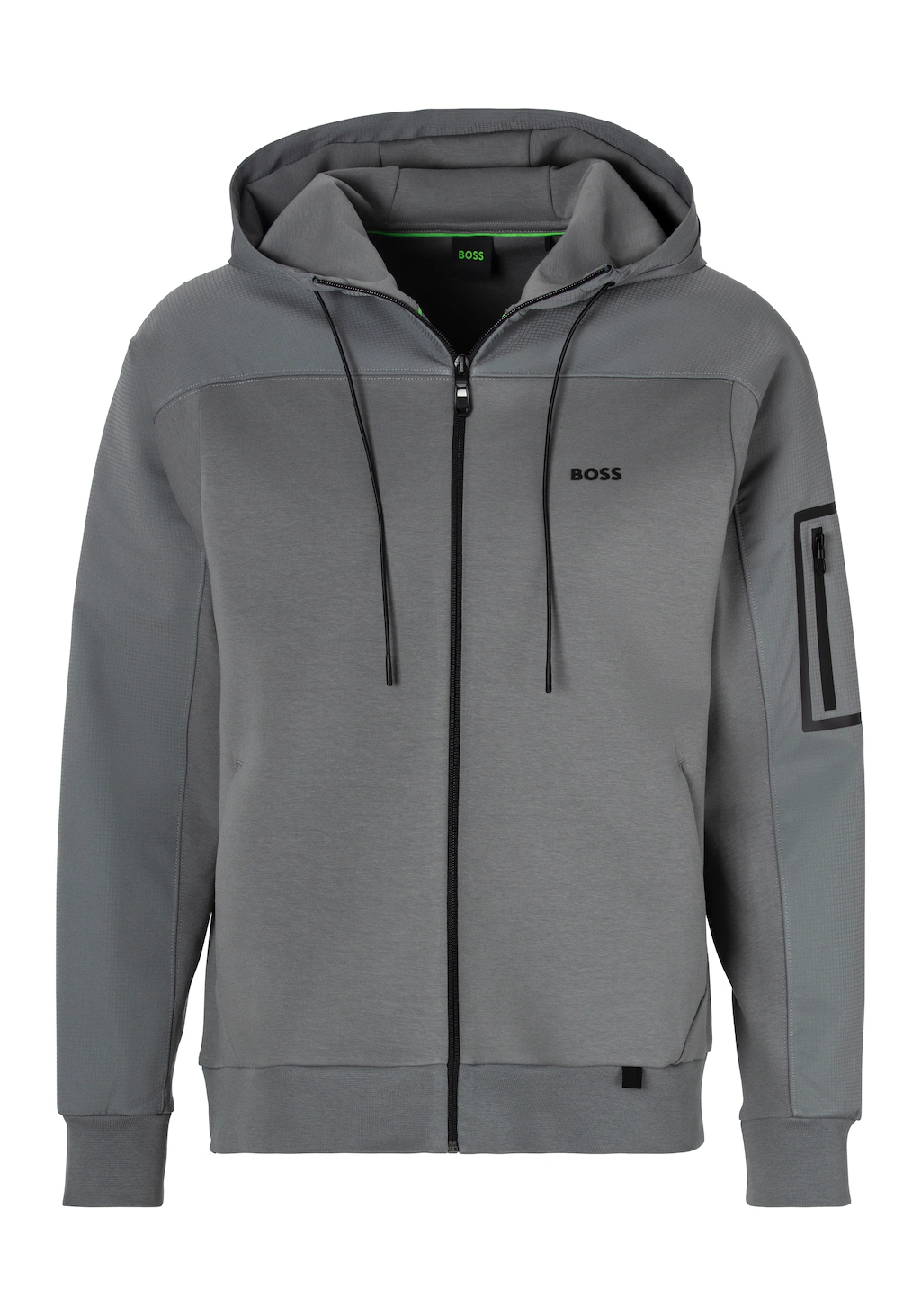 BOSS GREEN Kapuzensweatshirt Sariq mit Ärmeltasche günstig online kaufen