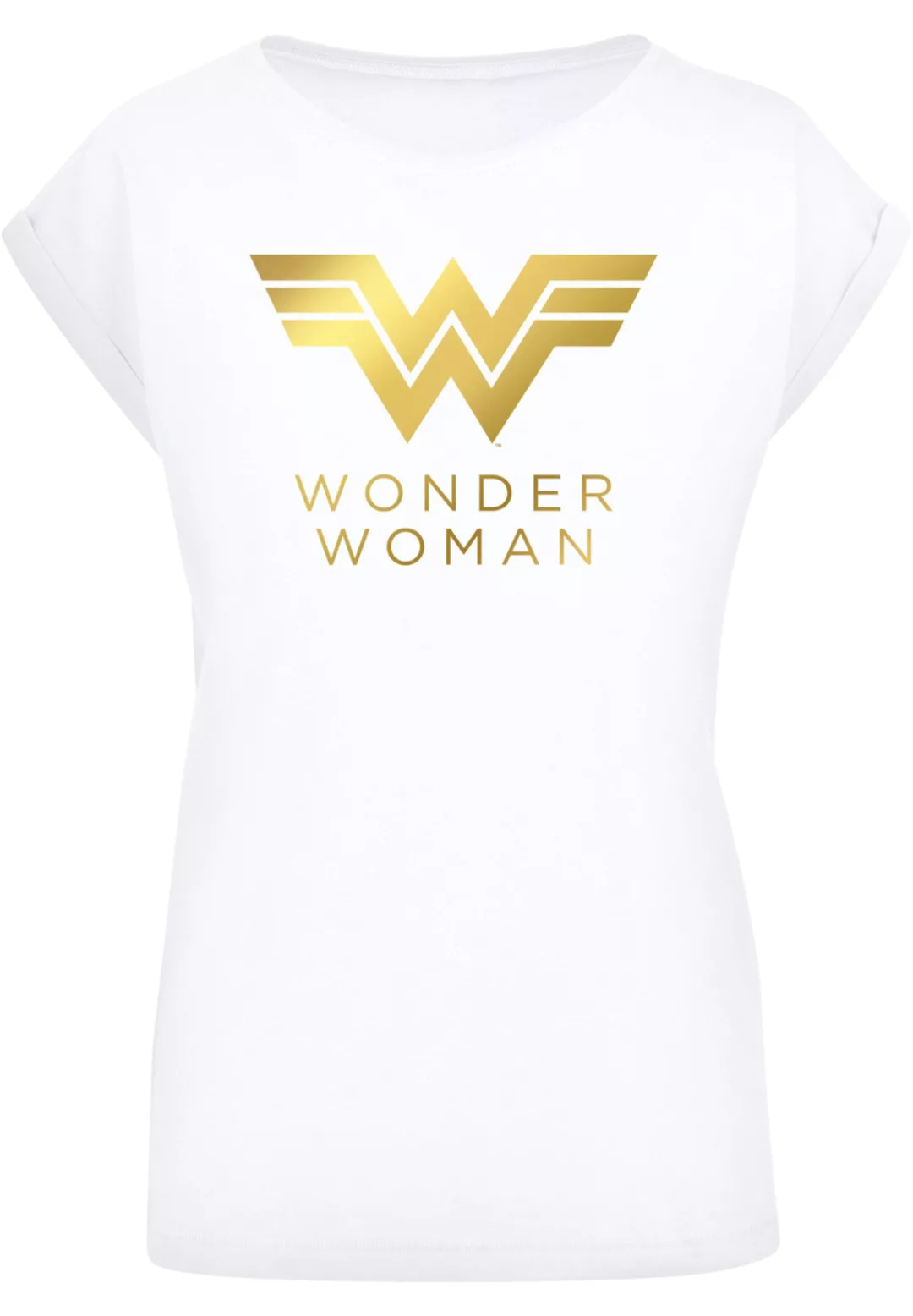 F4NT4STIC T-Shirt "DC Comics Wonder Woman 84 Golden Logo", Print günstig online kaufen