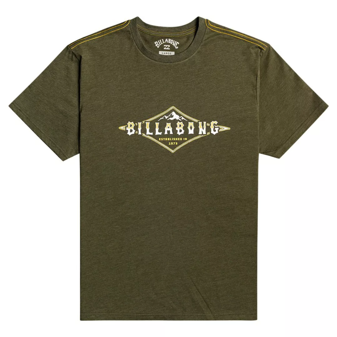 Billabong Arch Peak Kurzärmeliges T-shirt S Military günstig online kaufen