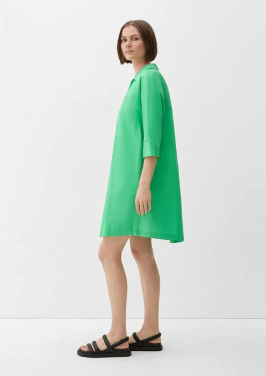 s.Oliver BLACK LABEL Minikleid Kleid mit Polokragen günstig online kaufen