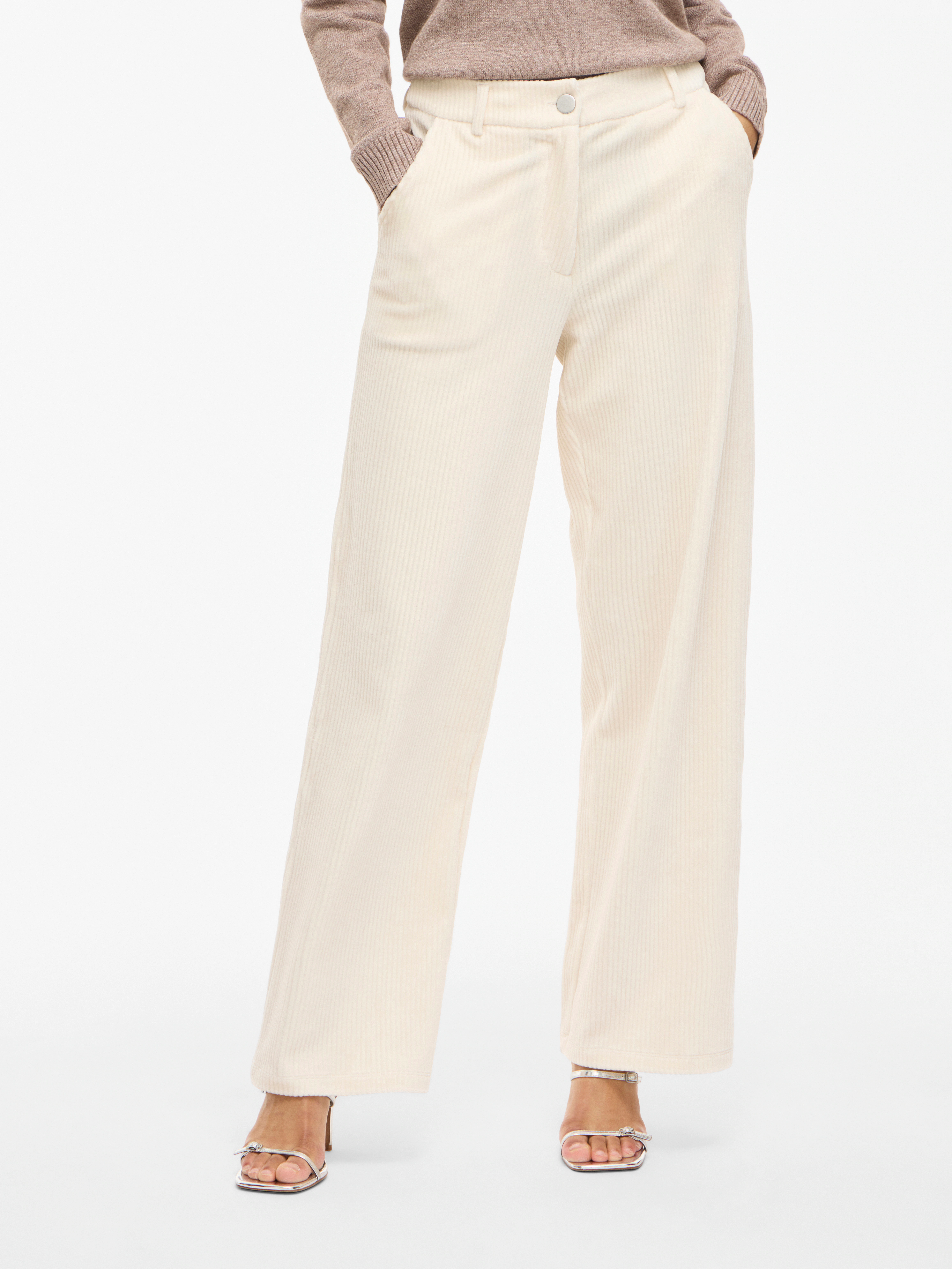 Vila Cordhose "VIKITA RW WIDE CORDUROY PANTS - NOOS" günstig online kaufen