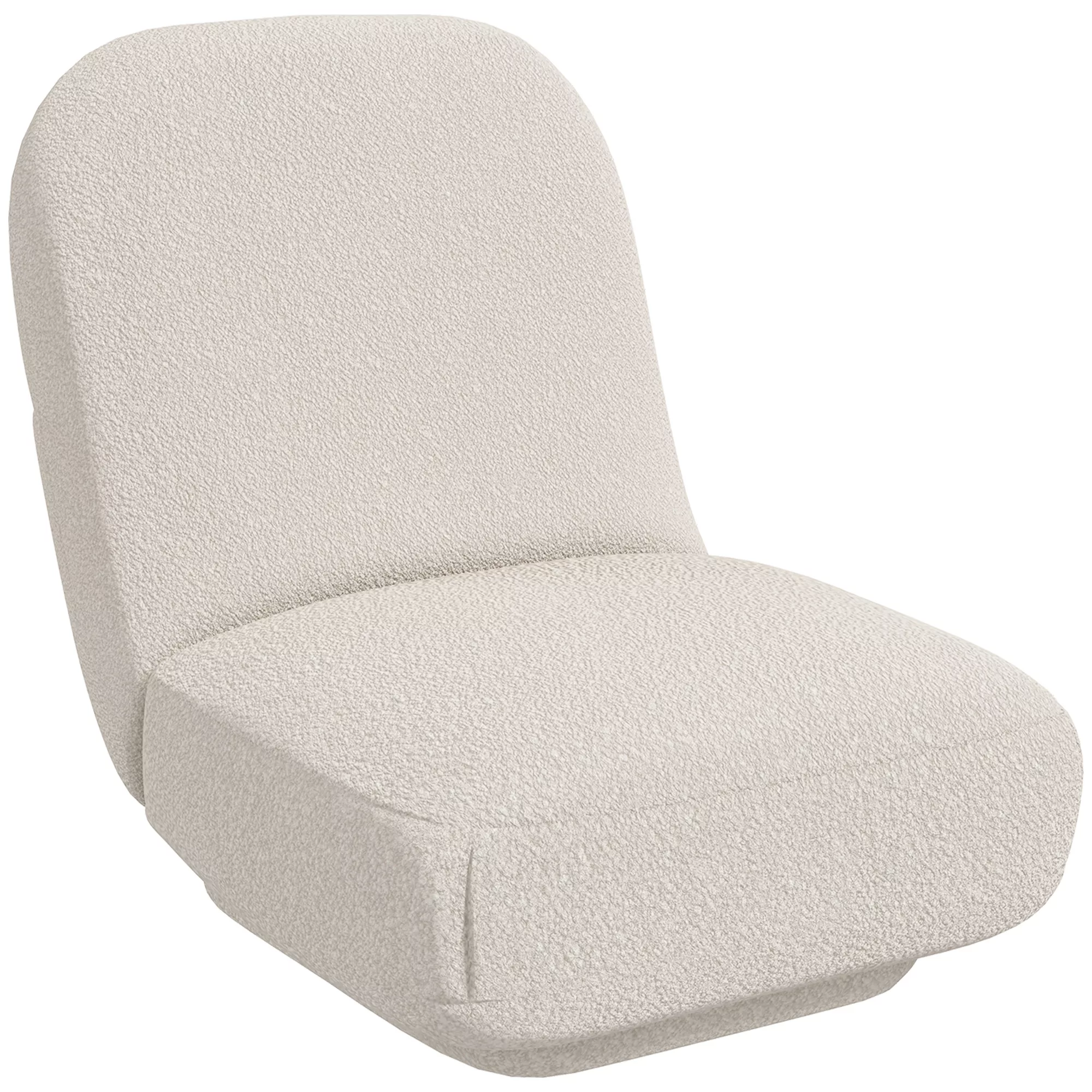 HOMCOM Bodensessel Bodensofa Samtoptik Meditationsstuhl Lazy Sofa für Wohnz günstig online kaufen