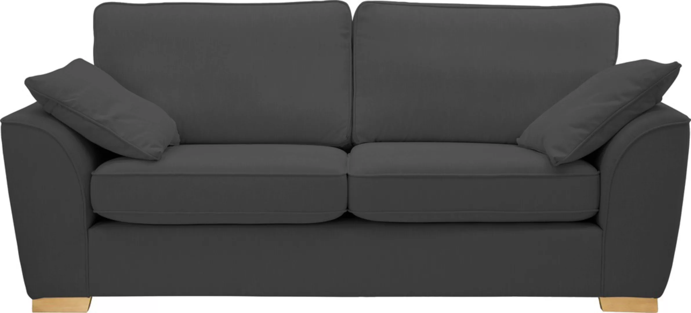 Home affaire 3-Sitzer "Savoy", gemütliches Sofa mit vielen Kissen, in 2 Bez günstig online kaufen