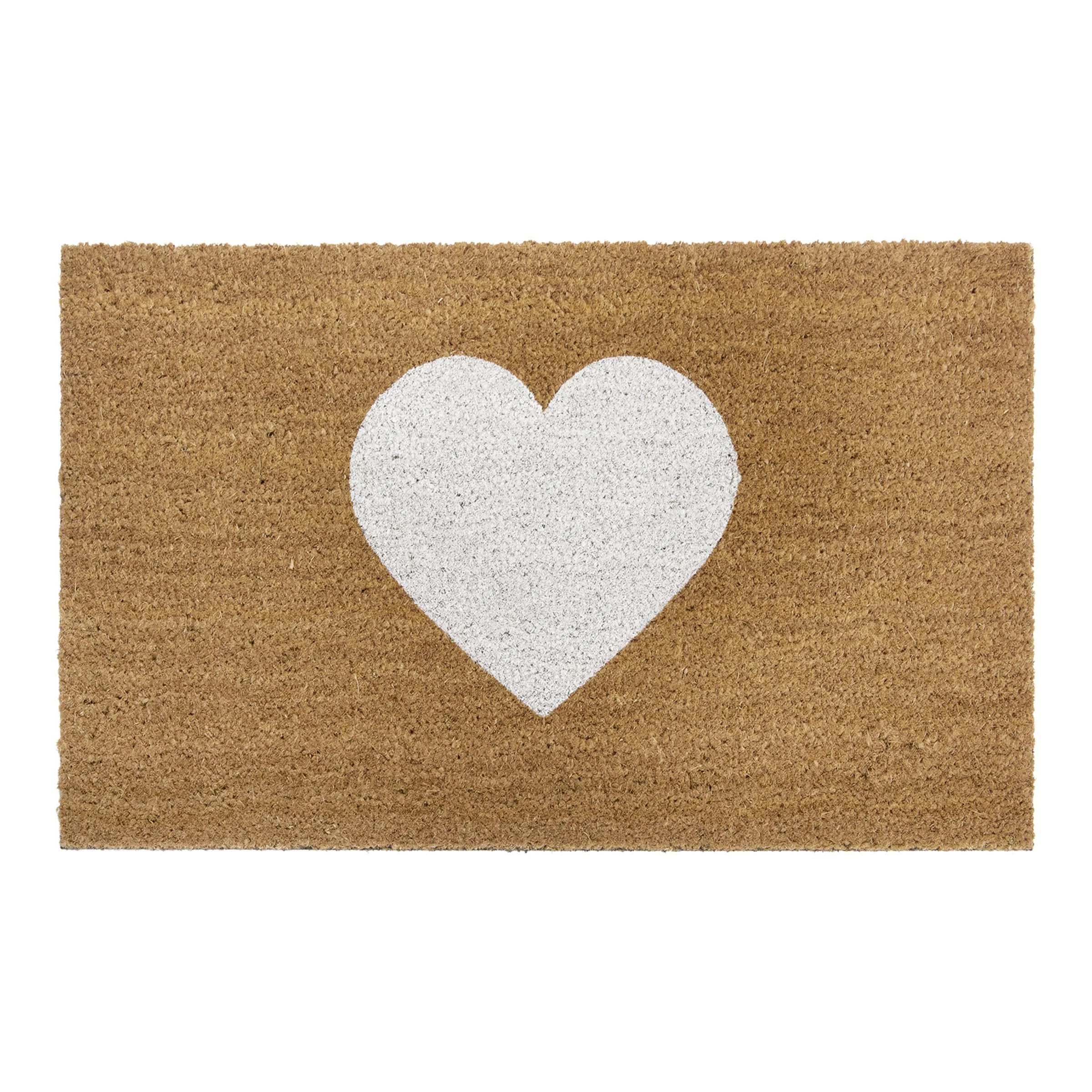 HANSE Home Fußmatte »Mix Mats Kokos Heart«, rechteckig, Kokos, Schmutzfangm günstig online kaufen
