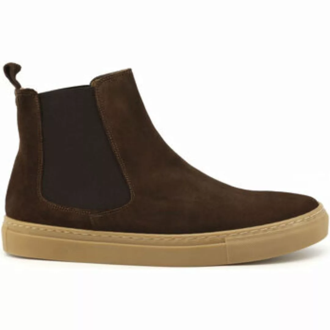 Duca Di Morrone  Stiefel Nicolo - Suede AI Brown günstig online kaufen