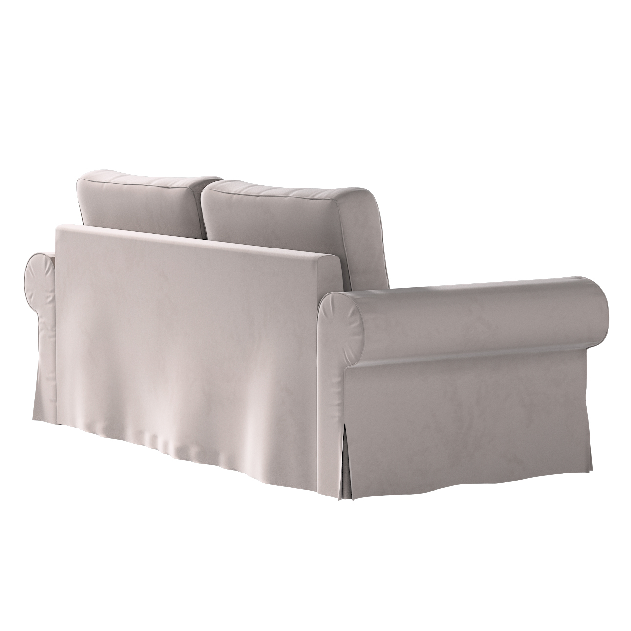 Bezug für Backabro 3-Sitzer Sofa ausklappbar, mocca, Bezug für Backabro 3-S günstig online kaufen