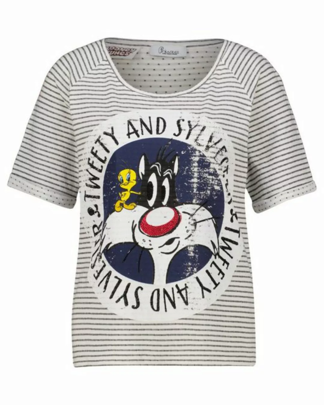 Princess goes Hollywood T-Shirt Damen T-Shirt TWEETY & SYLVESTER (1-tlg) günstig online kaufen