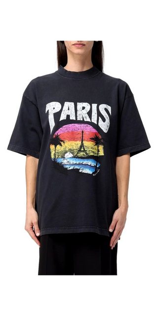 Balenciaga Print-Shirt Balenciaga Tropical T-Shirt Schwarz Unisex günstig online kaufen