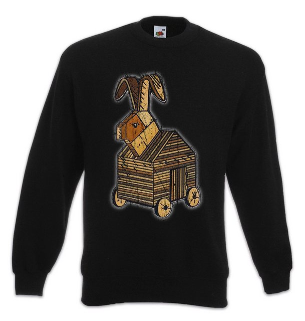 Urban Backwoods Sweatshirt Trojan Rabbit Sweatshirt Monty Fun Knights Pytho günstig online kaufen