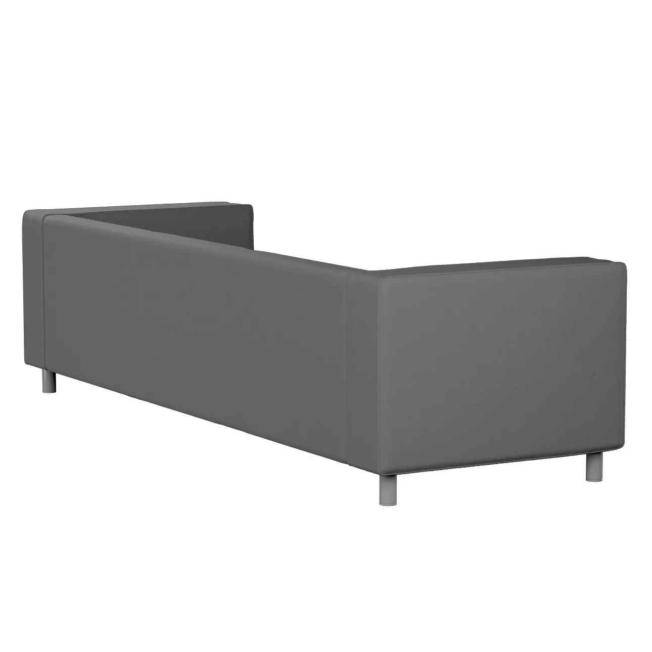 Bezug für Klippan 4-Sitzer Sofa, grau, Bezug für Klippan 4-Sitzer, Bouclé ( günstig online kaufen