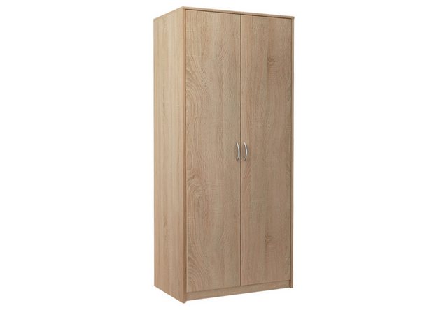 Home Collective Garderobenschrank Kleiderschrank mit 2 Türen, 1 Kleiderstan günstig online kaufen