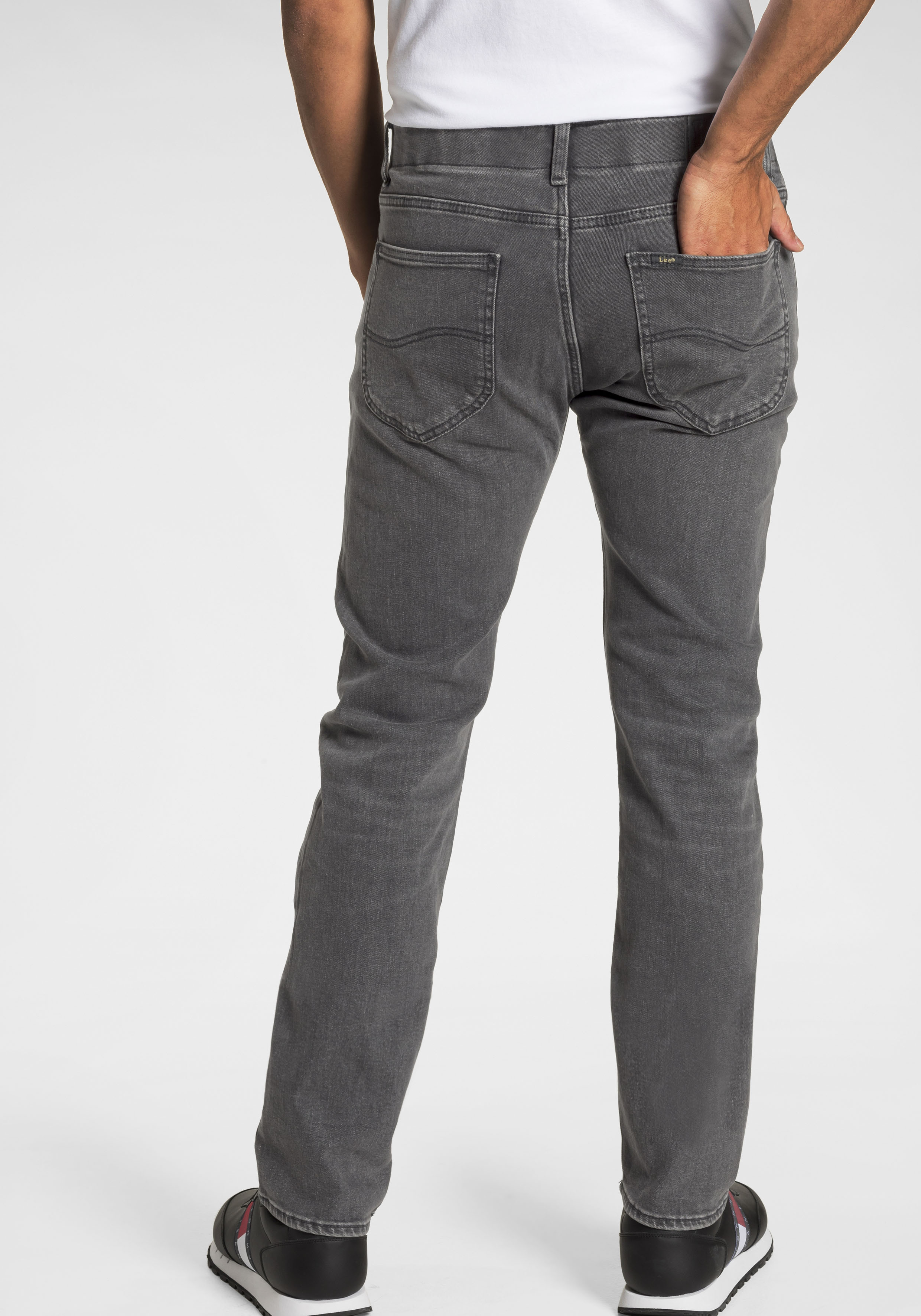 Lee Herren Jeans SLIM FIT MVP - Slim Fit - Grau - Forge günstig online kaufen