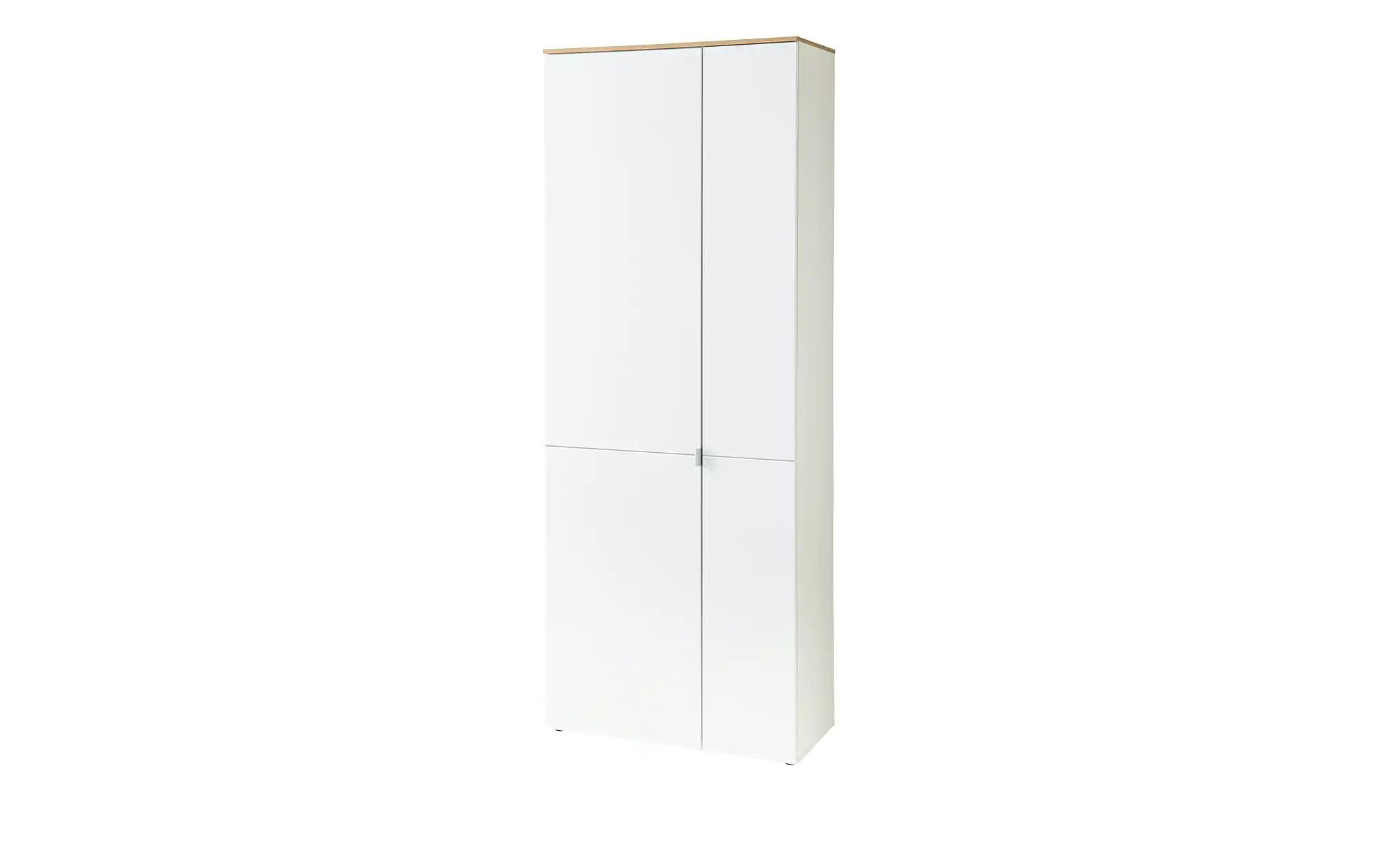 Innostyle Schuhschrank in Weiß matt, MDF, Spannplatte - 78x202x38cm (BxHxT) günstig online kaufen