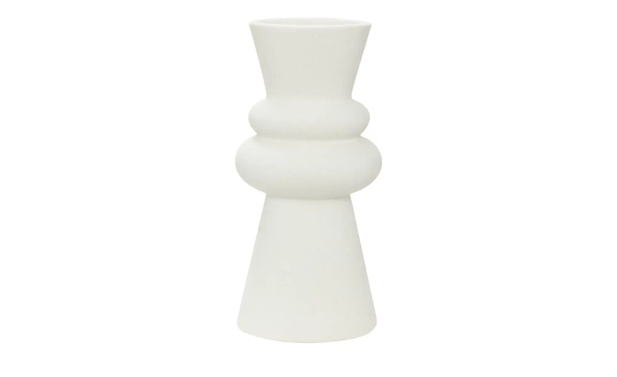 Vase ¦ weiß ¦ Porzellan ¦ Maße (cm): H: 21,2  Ø: 10.2 Accessoires > Vasen - günstig online kaufen