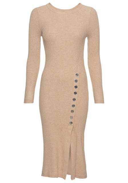 HECHTER PARIS Strickkleid, mit Rundhalsausschnitt - NEUE KOLLEKTION günstig online kaufen