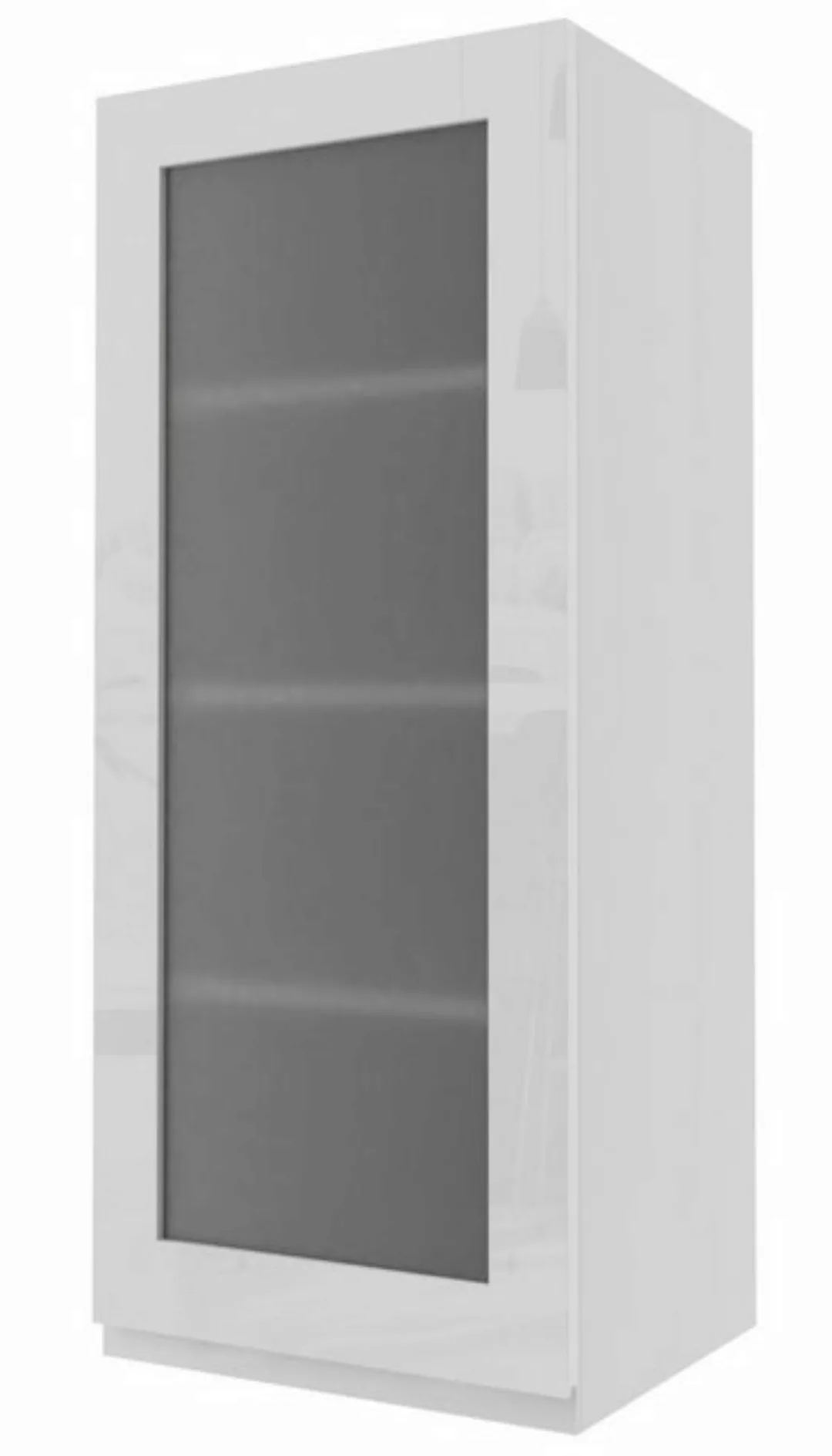 Feldmann-Wohnen Glashängeschrank Florence (Florence, 1-St) 40cm Front-, Kor günstig online kaufen