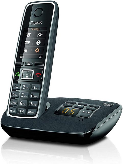 Gigaset GIGASET C 530A Telefon (Babyphone-Funktion) Anrufbeantworter DECT-T günstig online kaufen