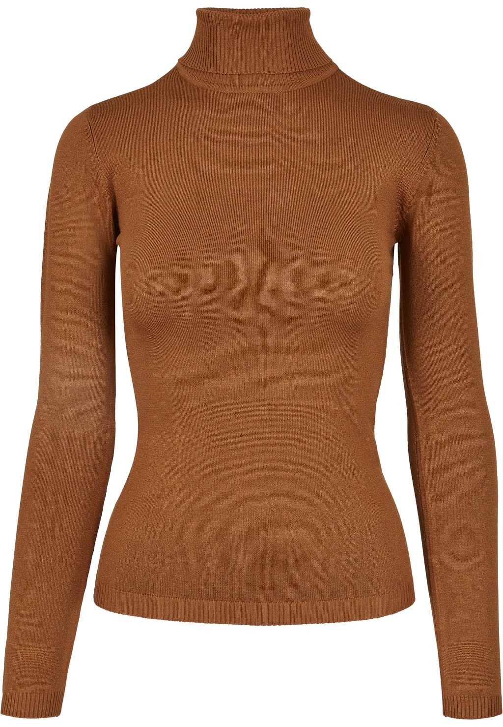 URBAN CLASSICS Strickpullover "Damen Ladies Basic Turtleneck Sweater", (1 t günstig online kaufen