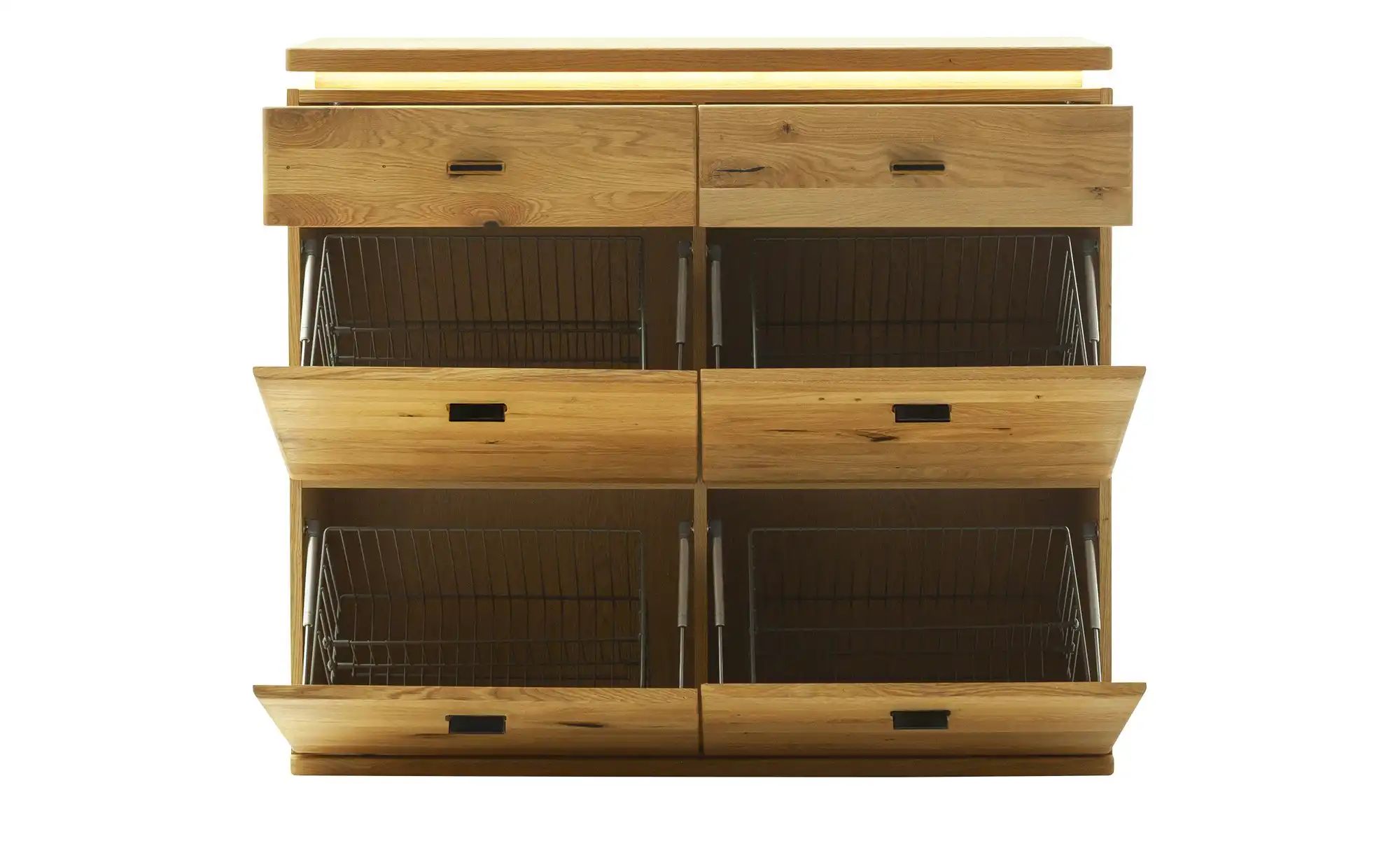 Hängeschuhschrank  Woodland ¦ holzfarben ¦ Maße (cm): B: 130 H: 106 T: 38.0 günstig online kaufen