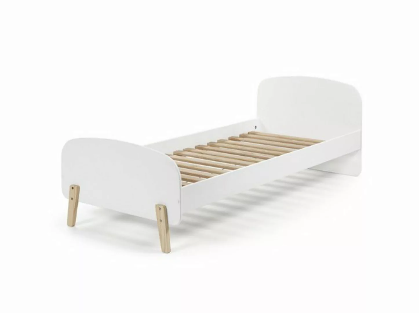 Natur24 Kinderbett Kiddy Einzelbett 205,5 x 72,5 x 95 cm Nachtkonsole MDF M günstig online kaufen