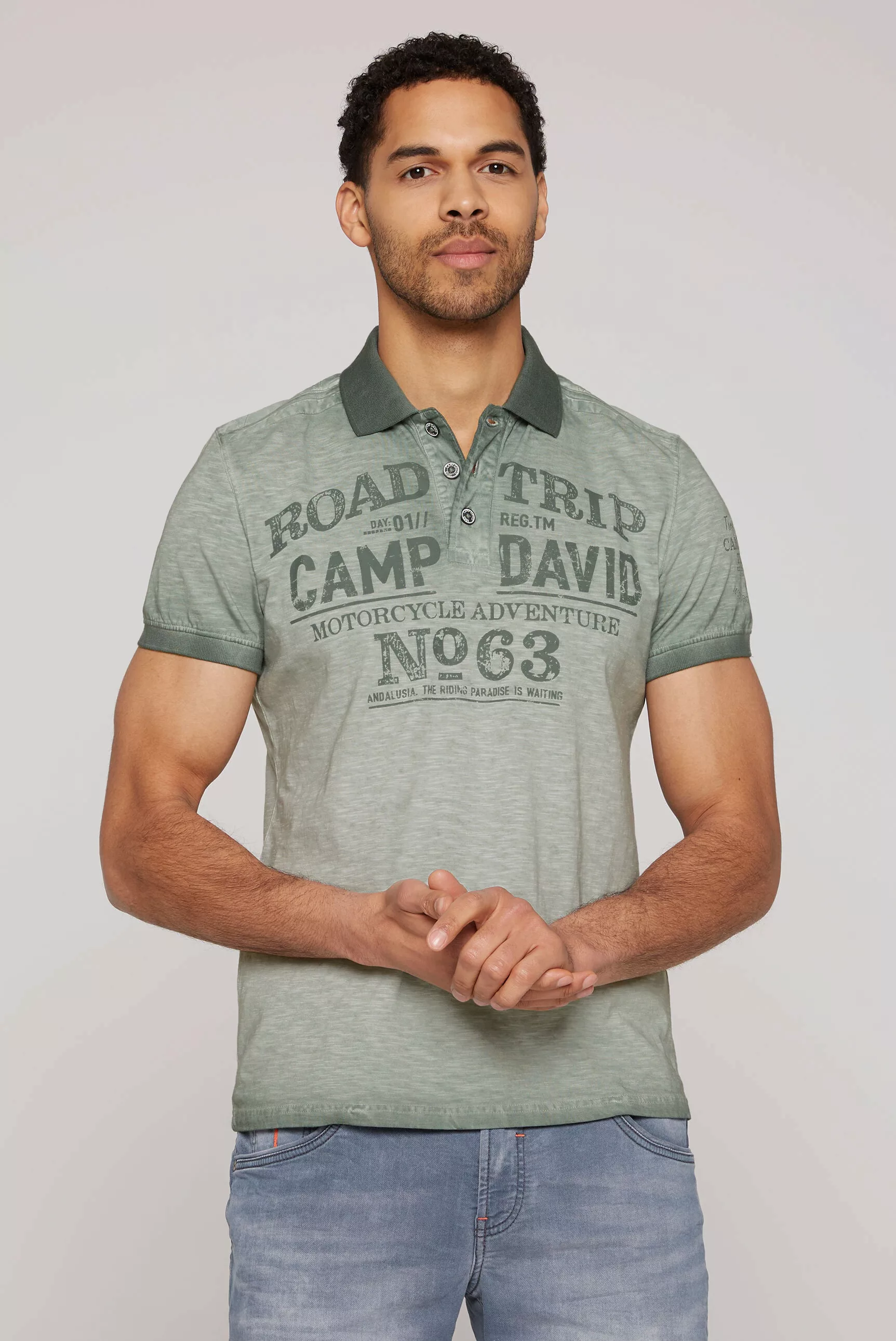 CAMP DAVID Poloshirt, aus Baumwolle günstig online kaufen