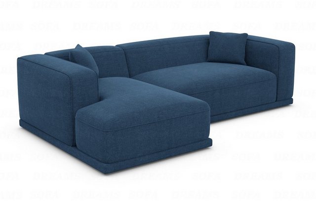 Sofa Dreams Ecksofa Polster Eck Sofa Stoff Couch Stoffsofa Modern Merida L günstig online kaufen
