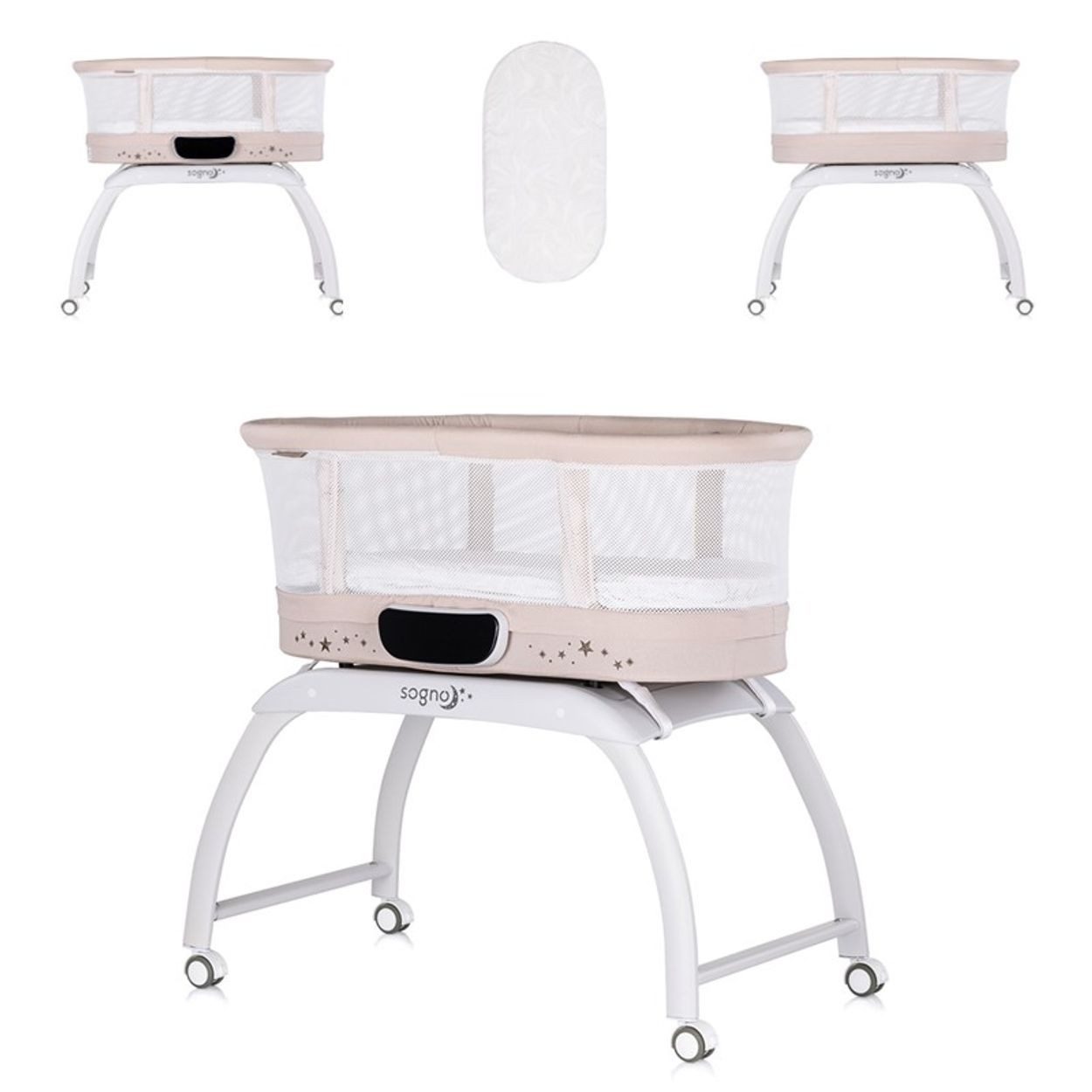 Chipolino Komplettbett Beistellbett Sogno 2 in1, günstig online kaufen