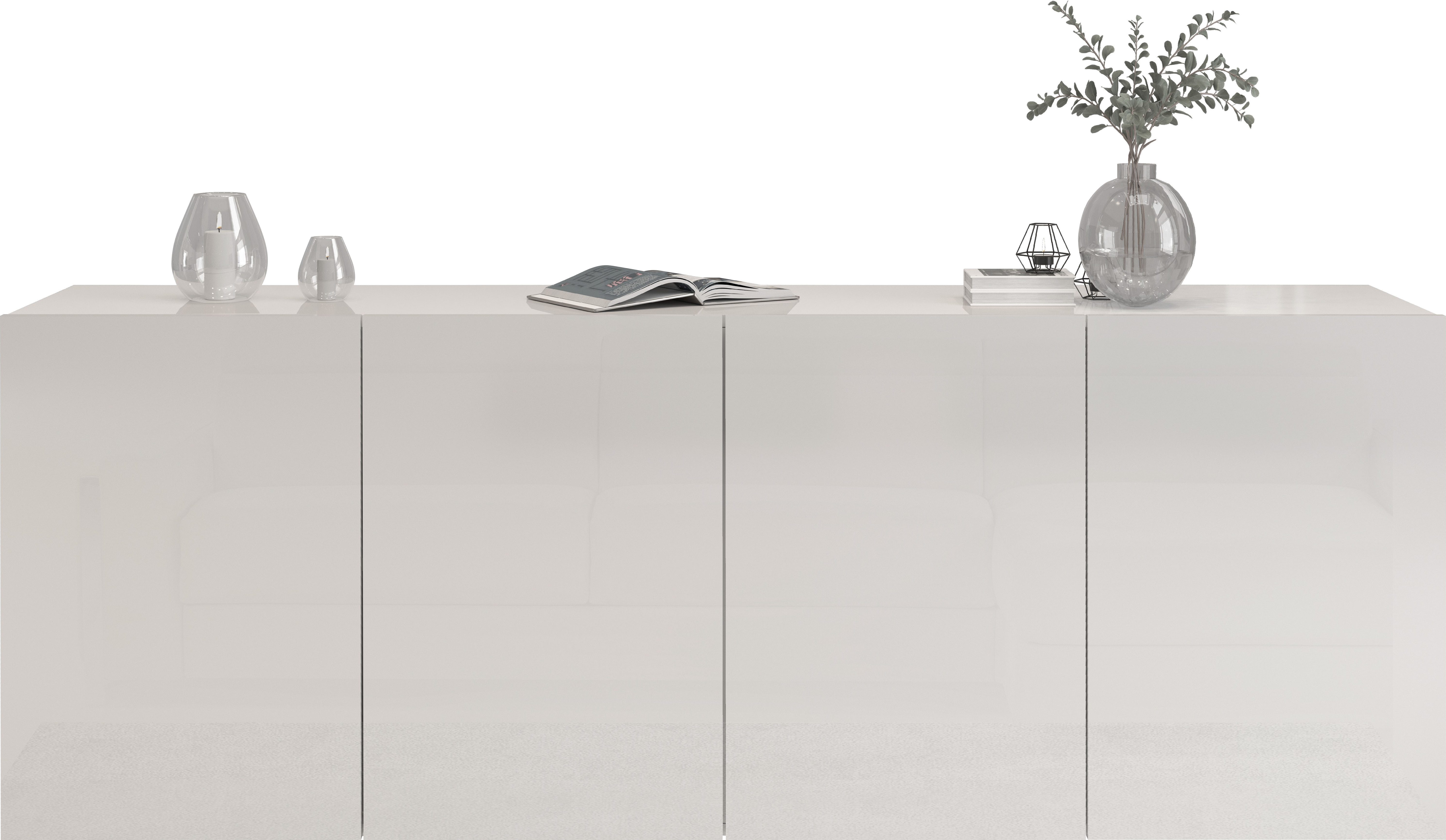 INOSIGN Sideboard "Egypt, Kommode, Schrank, Kredenz, grifflos", 4 Türen, Ho günstig online kaufen