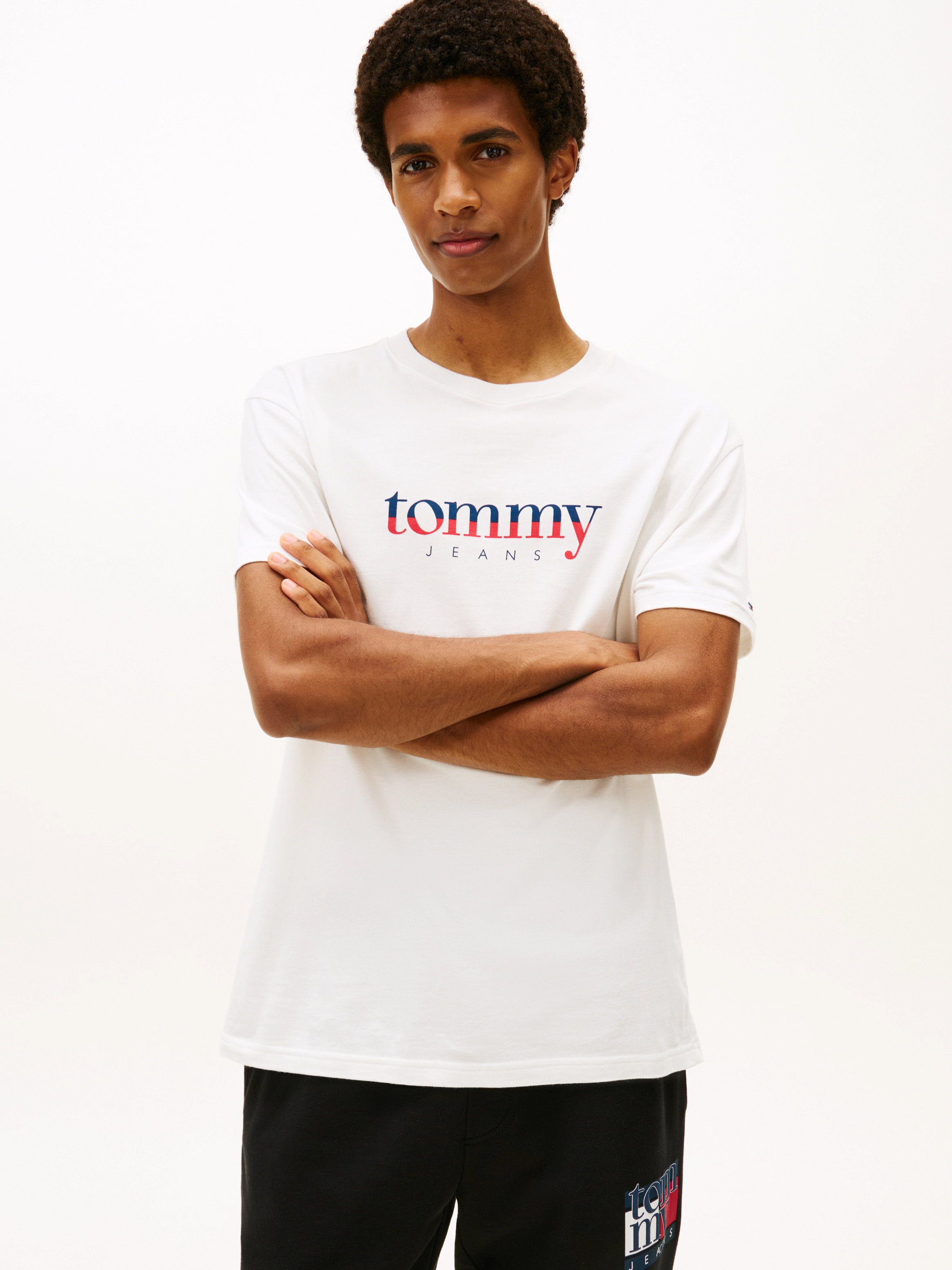 Tommy Jeans T-Shirt "aus Jersey mit Logo" günstig online kaufen