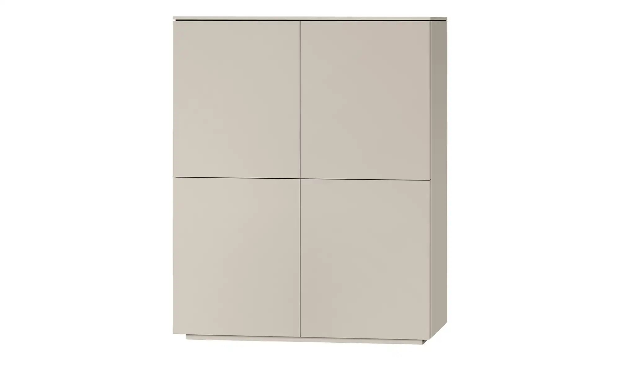 uno Highboard  Stuttgart ¦ grau ¦ Maße (cm): B: 120 H: 150 T: 24.0 Kommoden günstig online kaufen