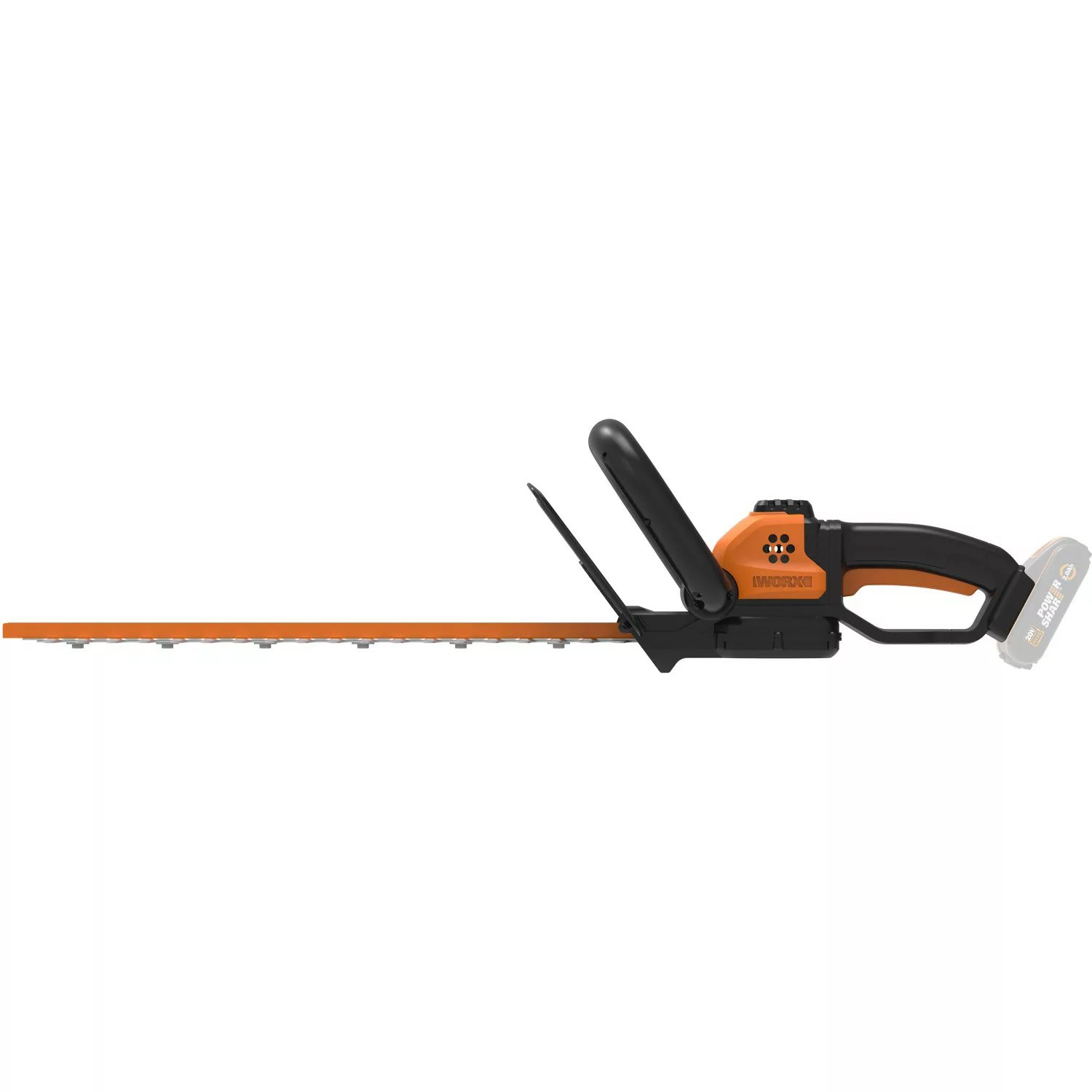 Worx Akku-Heckenschere "WG261E.9", 44 cm Schwertlänge, 16 mm Zahnabstand, o günstig online kaufen