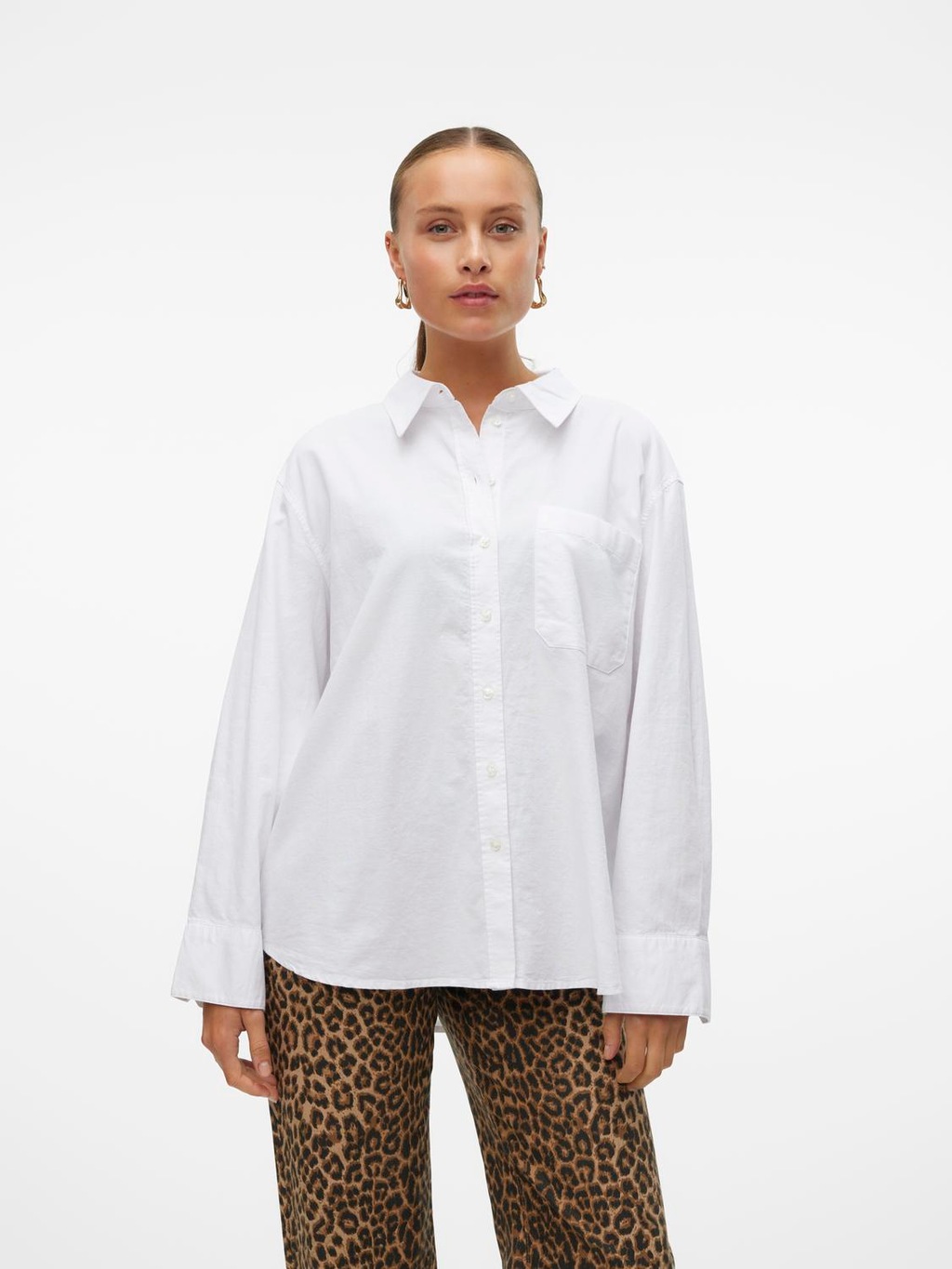 Vero Moda Langarmbluse "VMIDA OXFORD SHIRT WVN GA NOOS" günstig online kaufen