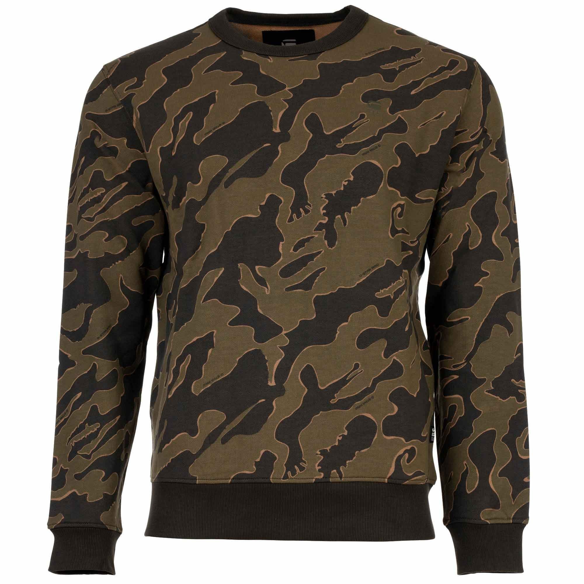 G-STAR Sweatshirt Herren Sweatshirt Baumwolle Island günstig online kaufen