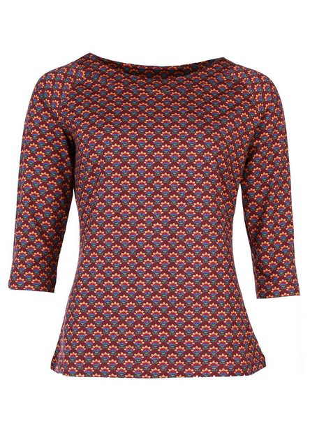 Lykka du Nord Langarmshirt Zoa geo flower Bio-Baumwolle günstig online kaufen