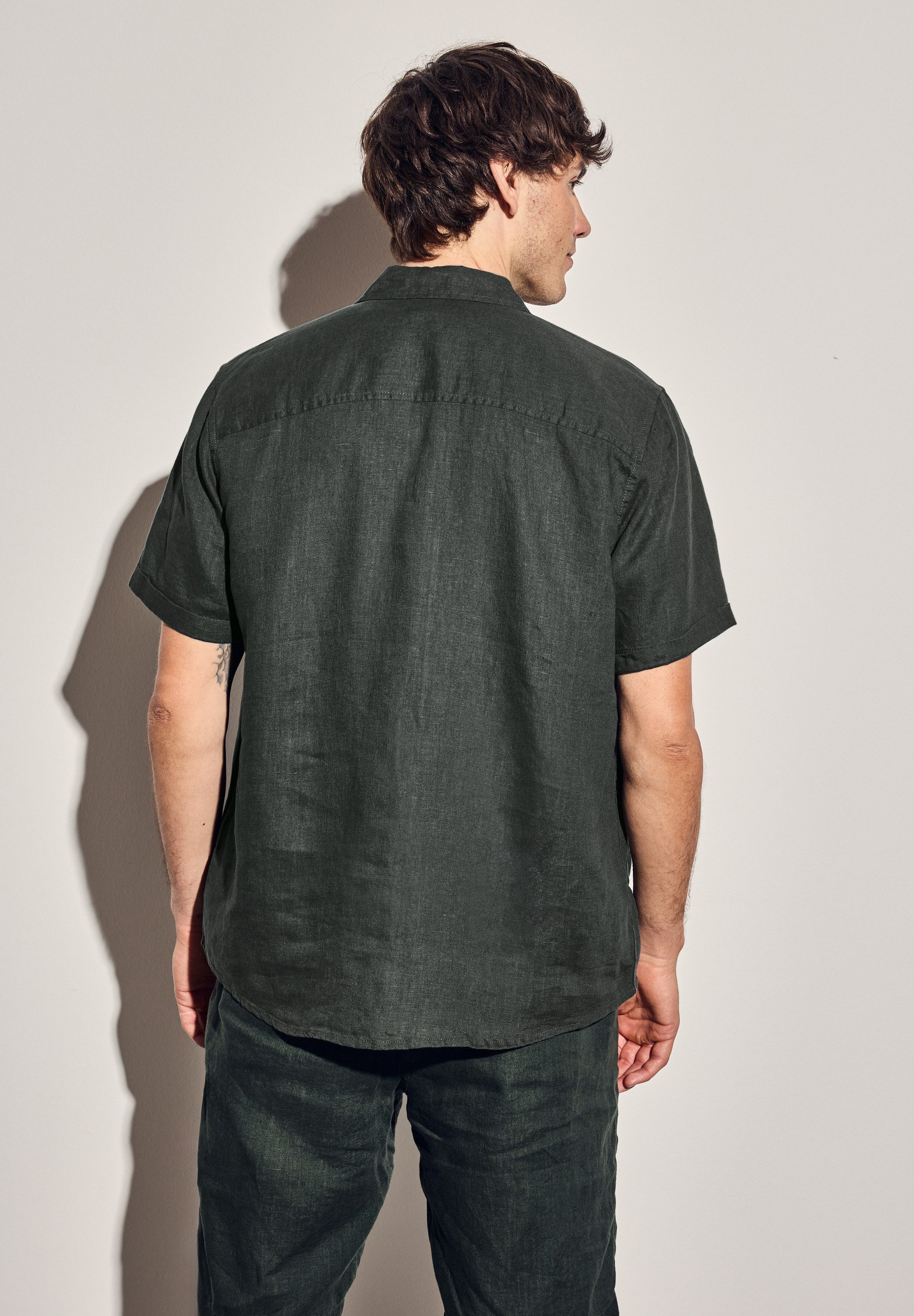 STREET ONE MEN Kurzarmhemd, mit Brusttasche günstig online kaufen