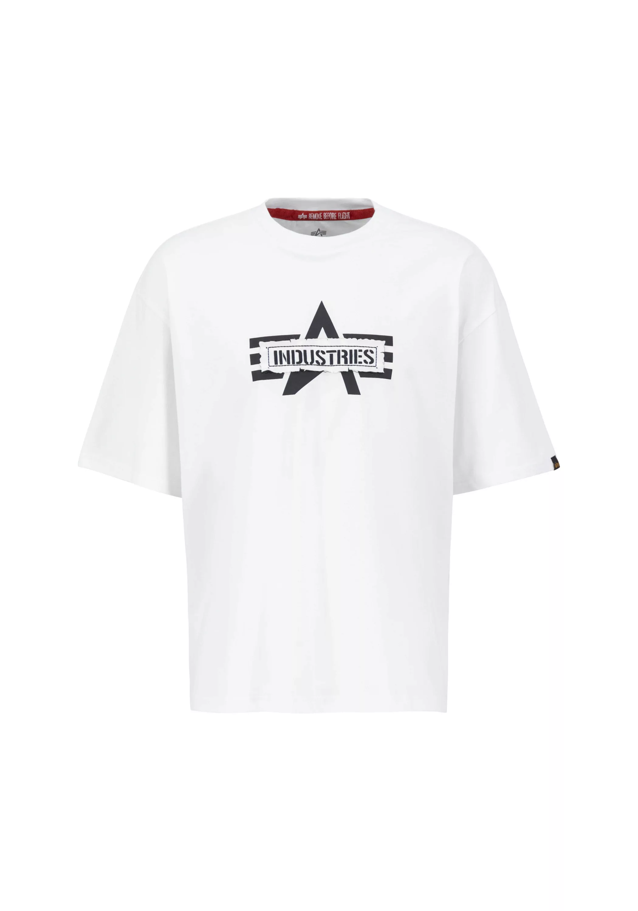 Alpha Industries T-Shirt "Alpha Industries Men - T-Shirts Logo Edge T" günstig online kaufen