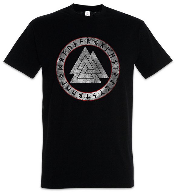 Urban Backwoods Print-Shirt Viking Runes Herren T-Shirt Wotansknoten Pagani günstig online kaufen