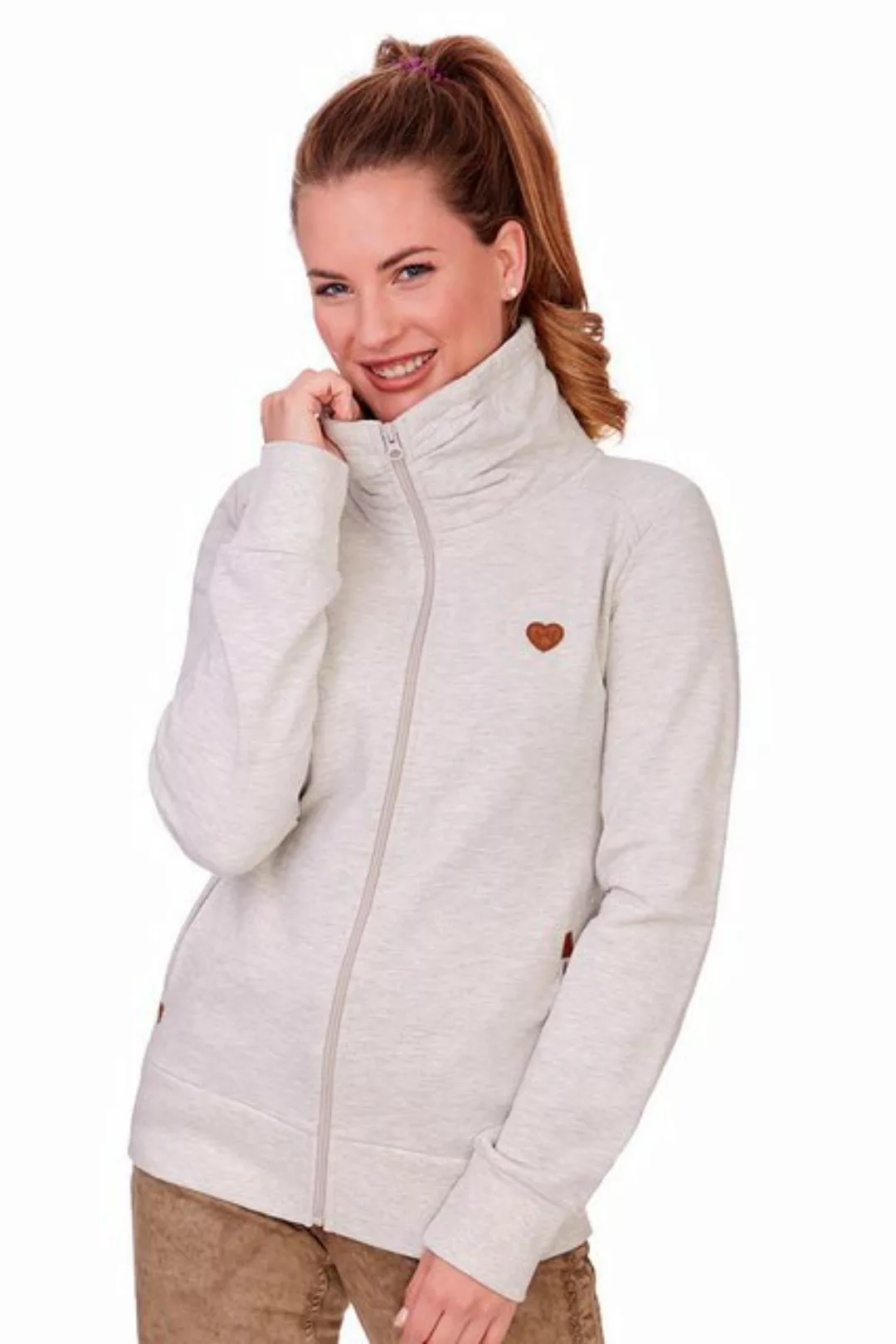 Hangowear Outdoorjacke Sweatjacke Damen - WINONA - beige günstig online kaufen