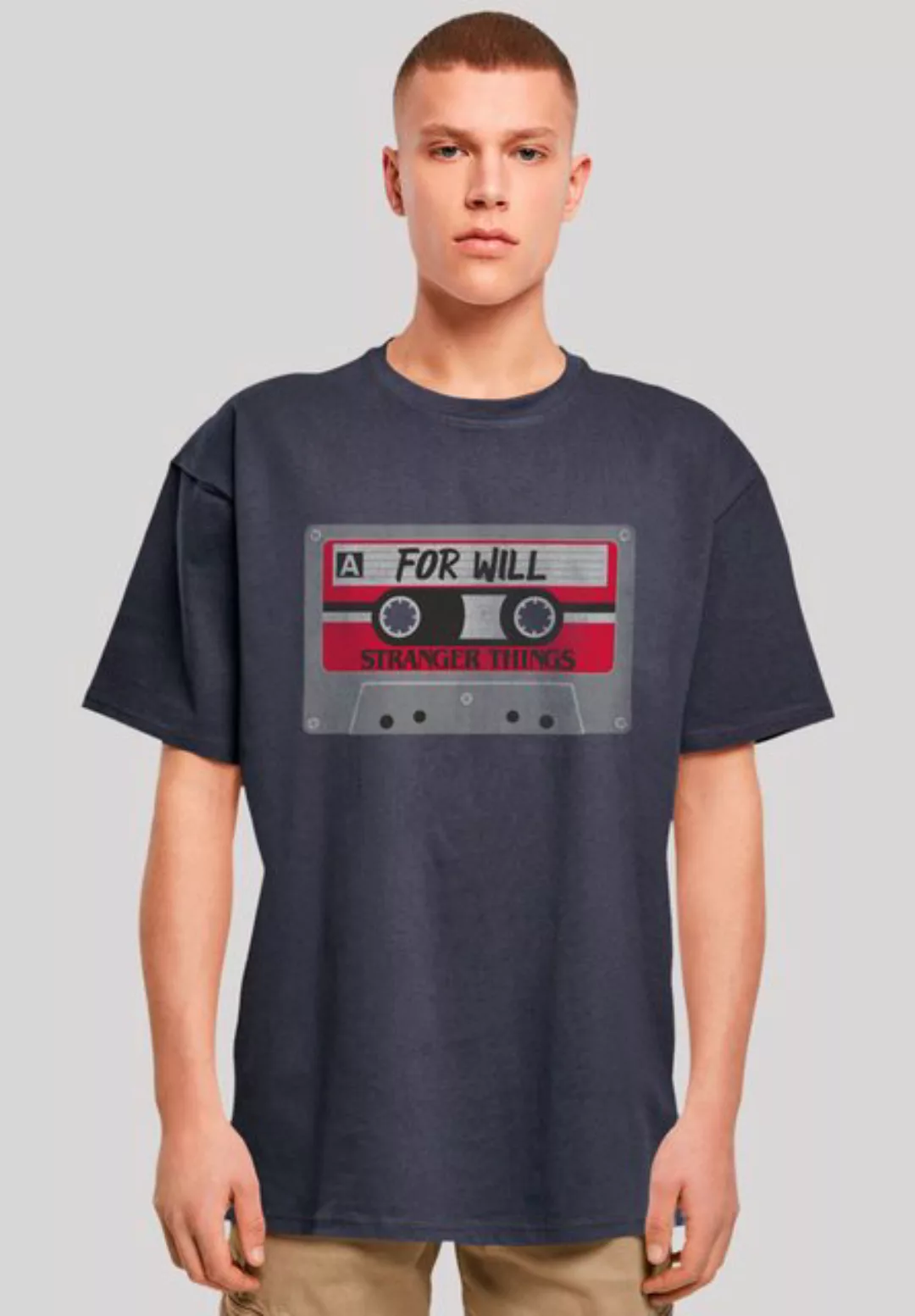 F4NT4STIC T-Shirt Stranger Things Cassette For Will Premium Qualität günstig online kaufen